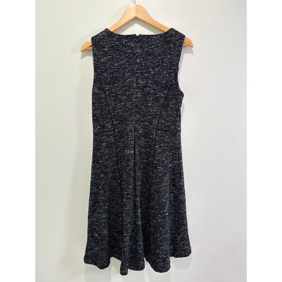 Talbots Women’s Berekley Black White Tweed Seamed Fit and Flare Dress Size 8 NWT - Picture 8 of 8